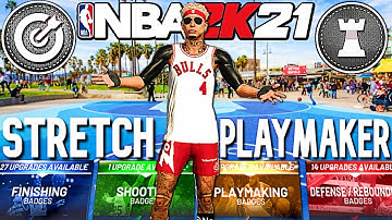 PROBABLY THE GREATEST STRETCH PLAYMAKER BUILD ON NBA 2K21 CURRENT GEN