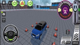 Prado car advance parking challenge park blue  jeep 4x4 I Platform Master driver screenshot 3