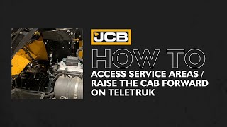 How To Access JCB Teletruk Service Areas