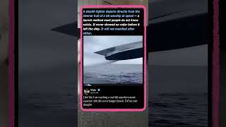 Secret Stealth Fighter Launch From Inside A Warship #Aviation #Military #Tech