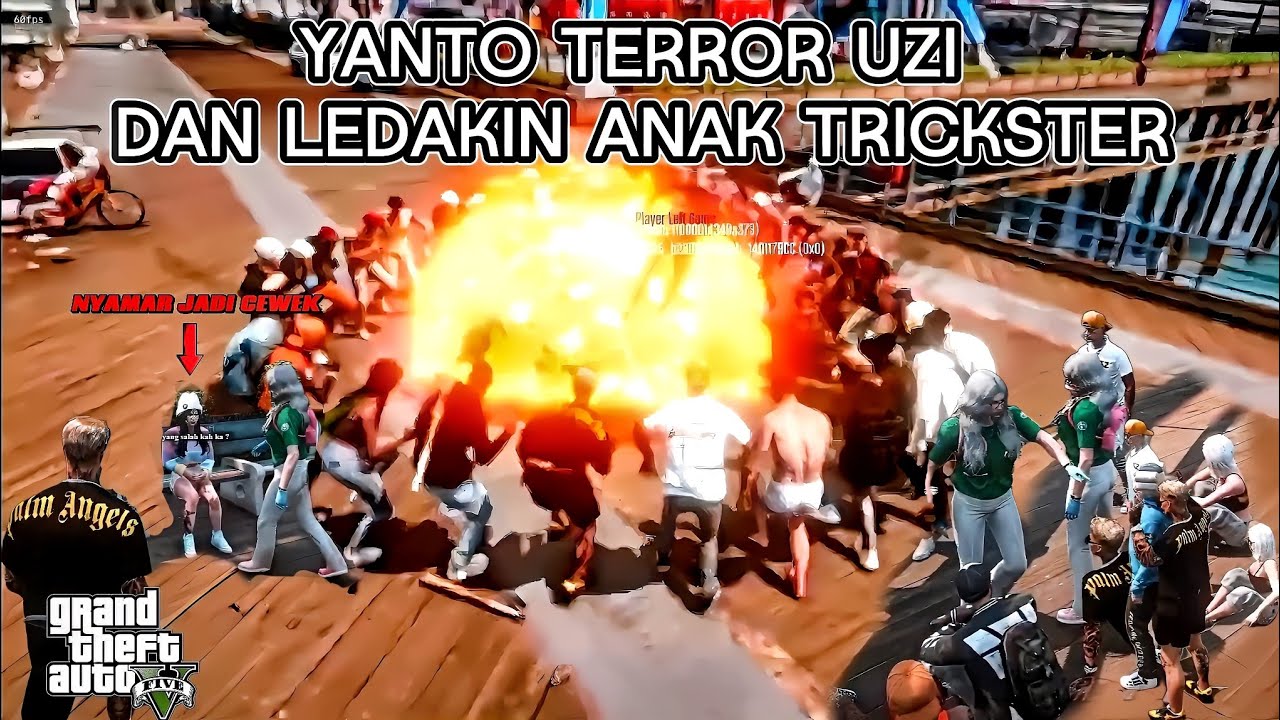 YANTO MODE NYAMAR NERROR UZI‼️ GTA V ROLEPLAY #gta #hopefully #trickster