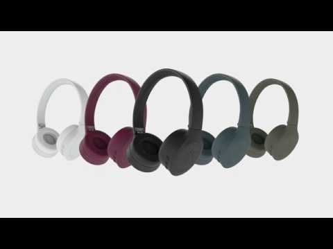 Black X By Kygo A4/300 Wireless Bluetooth 4.2 On-Ear Headphones 