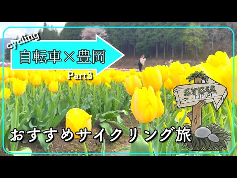 【豊岡vlog】Part3 豊岡おすすめサイクリングスポットの紹介/コウノトリの郷公園/玄武洞公園/城崎温泉/出石城下町/チューリップ祭り/シルク温泉