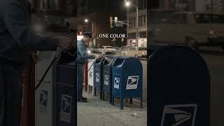 Why Are American Mailboxes Blue 🇺🇸