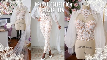 Sewing A Lace Tulle Bridal Cape Bolero Overlay | Bridal Collection Series