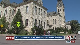 Search for robbery suspect briefly puts Kansas State on lockdown
