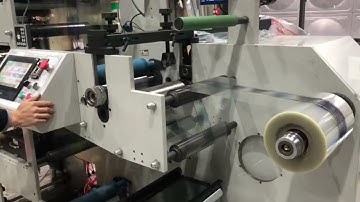 Servo Driven Stacked Type Flexographic Printing Machine installed Auto Registration System