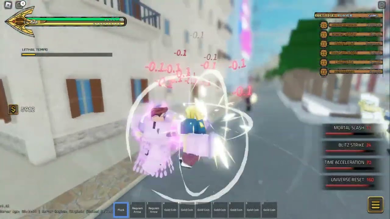 [YBA] Tusk Act 5 reveal(stand fusion is amazing)