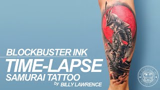 TIMELAPSE SAMURAI TATTOO by Billy Lawrence