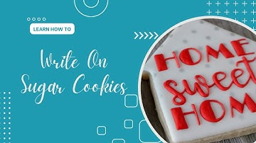 Struggle with Writing on Cookies? Learn How to Write on Cookies With a Projector