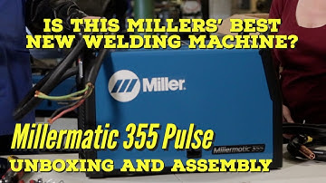 Millermatic 355 Pulse - Weld Aluminum Like A Pro #millerwelding #weldingmachine #welder