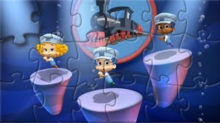 Bubble Guppies Train Truck Jigsaw Puzzle Game For Kids Rompecabezas screenshot 1