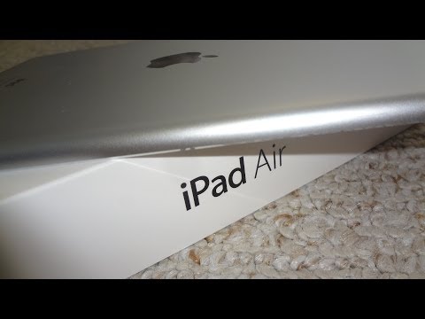 Apple iPad Air Unboxing, Hands-On & First Boot (White Silver, 16GB Wi-Fi)