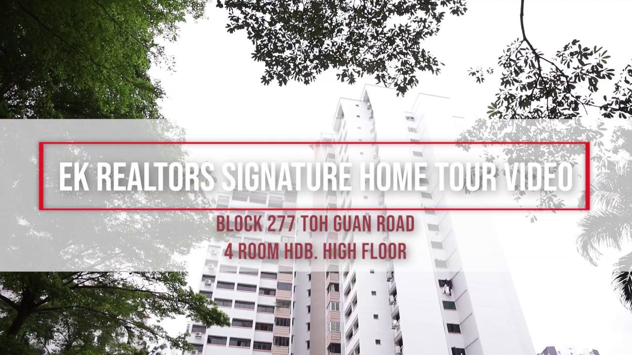 277 Toh Guan Road | High Floor Corner 4 Room HDB For Sale!