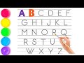 Kids ABCD Alphabet Learning | Easy Dotted Line Writing