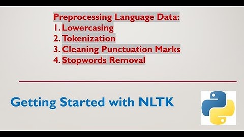 Tokenization using NLTK | NLP | Stopwords Removal
