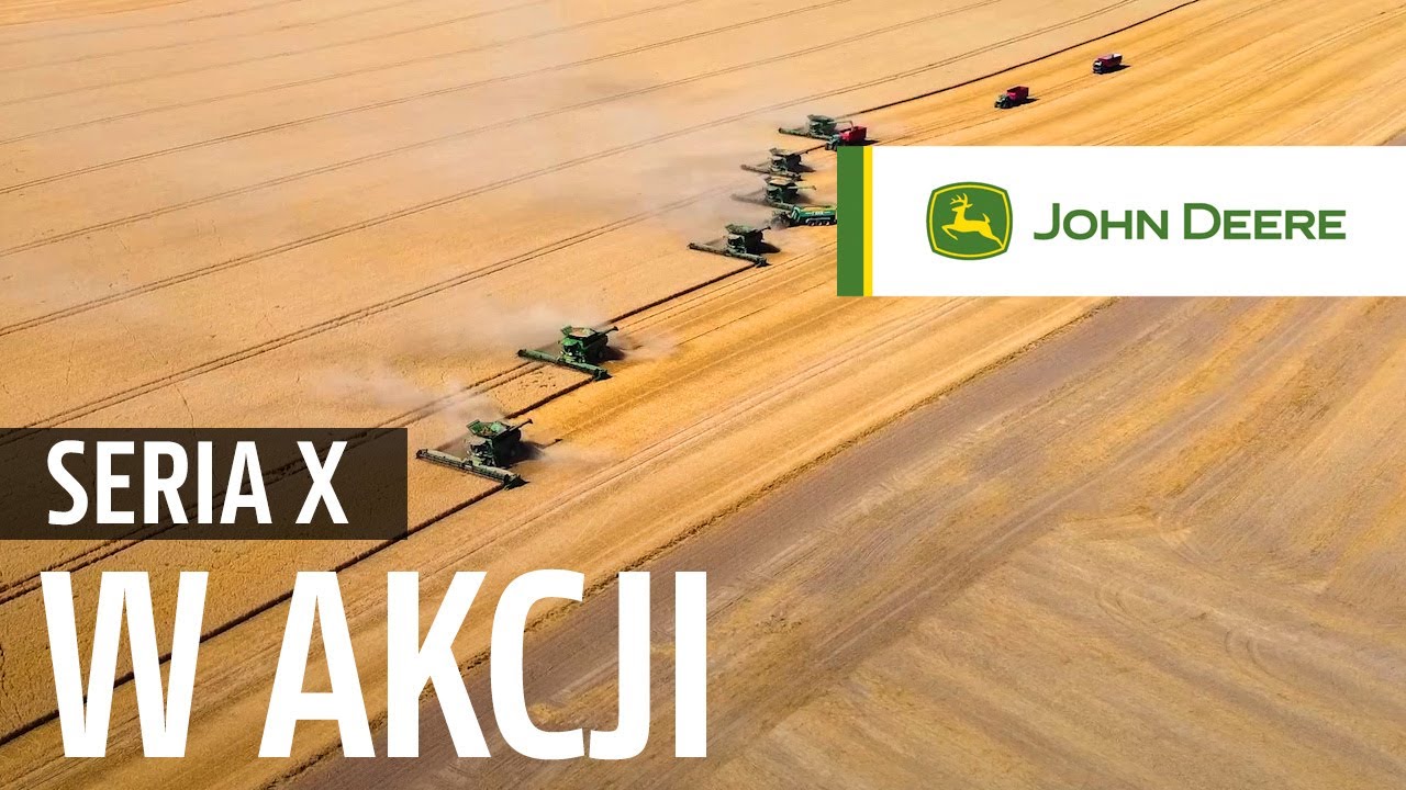 maxresdefault 15 kombajnów JOHN DEERE serii X9 – żniwa w Baltic Agrar