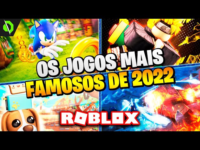 Os jogos mais jogados no Roblox em 2022