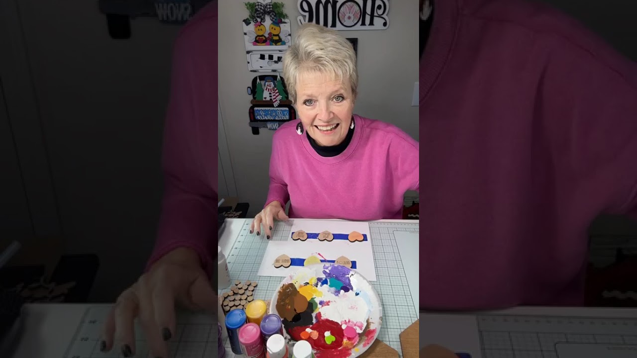 Hello Banner Board- Conversation Heart Tiles for our sign