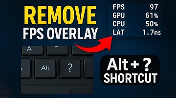 How to Remove FPS, GPU, CPU, LAT from Top Right Corner 100% fix