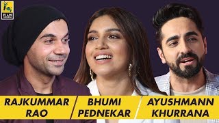 Rajkummar Rao, Ayushmann Khurrana & Bhumi Pednekar Interview with Anupama Chopra