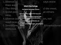 The Hidden Psychology of Silence | What Silence Really Means