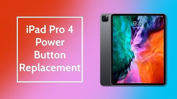 iPad Pro 4 Power Button Replacement Tutorial
