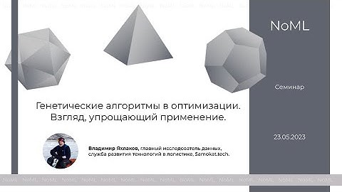 Владимир Яхлаков - Генетические алгоритмы в оптимизации. Взгляд, упрощающий применение