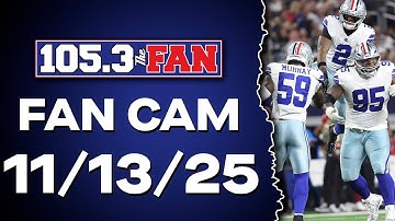 Cowboys Prepare For Monday Night Matchup With Raiders; Mavs Fall To Suns 123-114 | Fan Cam 11/13/25