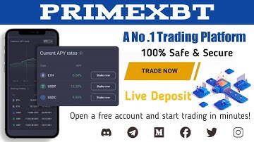 PrimeXBT Best Trading Platform || How to Deposit || Full Review || Best CopeTrading Platform || 2022
