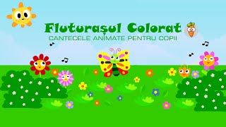 Fluturasul Colorat | Cantece pentru Copii | Desene Animate