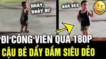 Đi công viên với bà, cậu bé trổ tài "NHẢY DƯỠNG SINH" đỉnh của chóp khiến ai nấy đều CƯỜI BÒ| TÁM TV