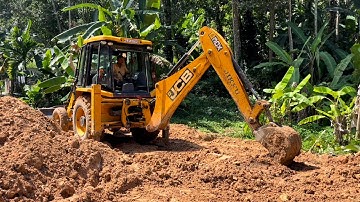 Jcb 3dx digging and moving muddy soil #jcb #jcb3dx #jcbcartoon #jcbbackhoe #jcbmachine #jcbtractor