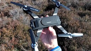 Eachine EG 16 folding GPS Optical Flow Tiltable 2k/4k HD camera 5g WiFi FPV Budget Drone Review