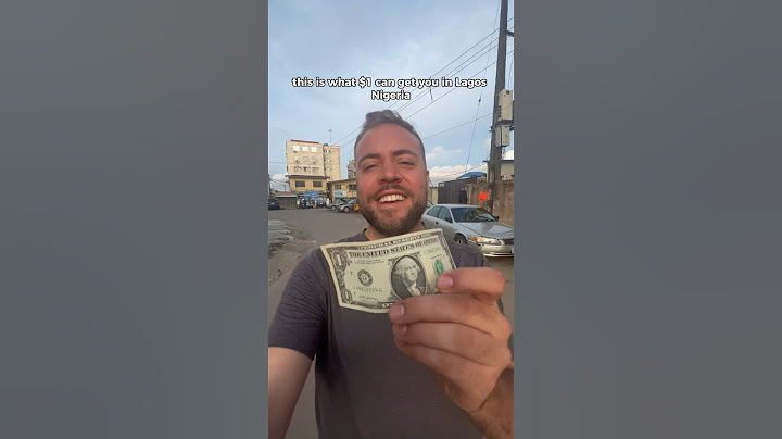 What you can buy with $1 in Lagos, Nigeria