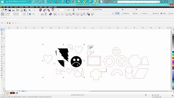 Corel Draw Tips & Tricks Basic Shape tool and more