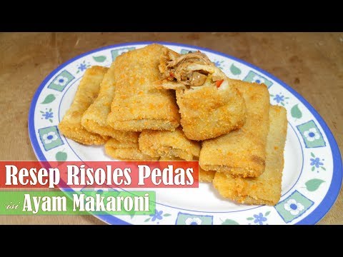 Resep Risoles Isi Makaroni Pedas