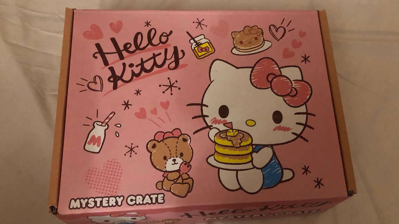 Unboxing Hello Kitty Mystery Box - YouTube