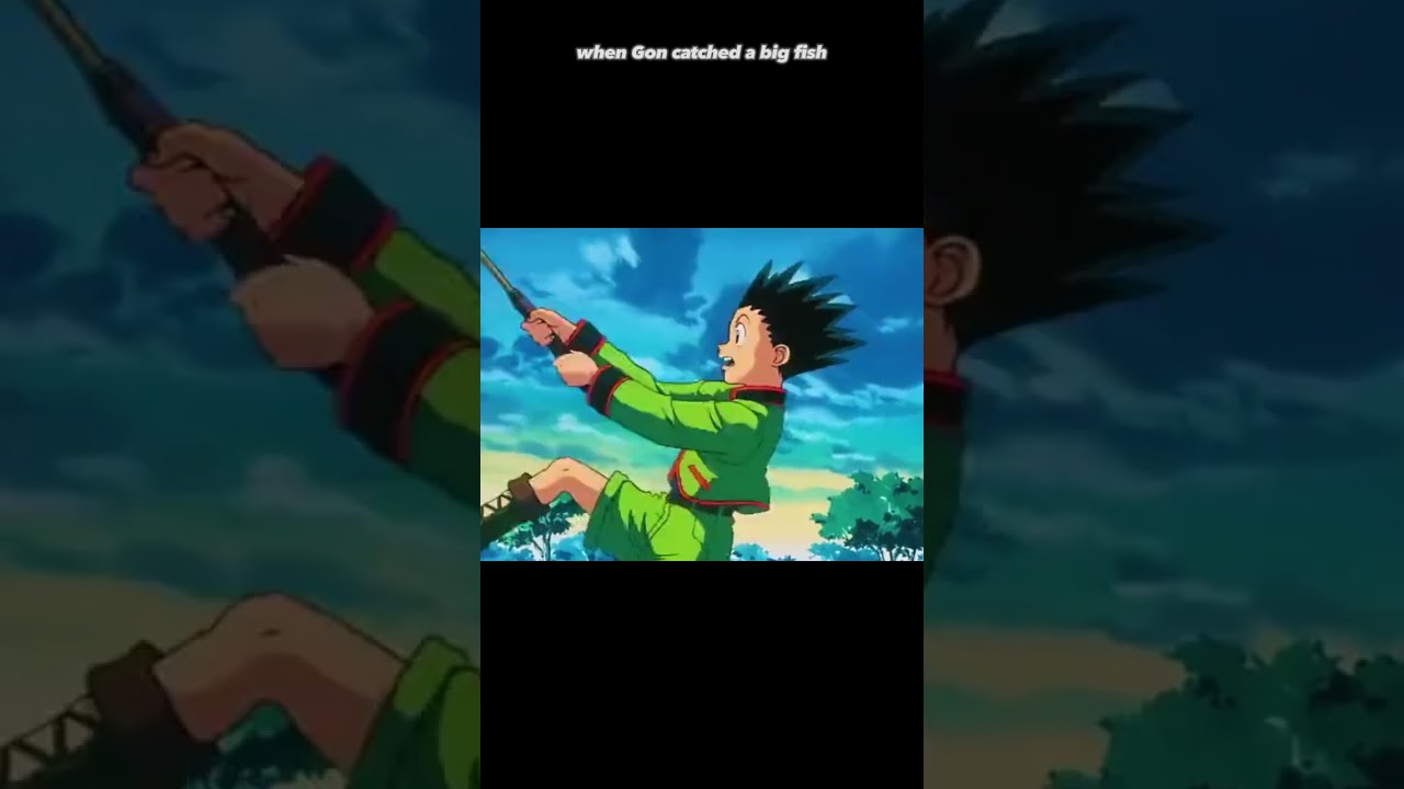 Gon catch a big fish. 