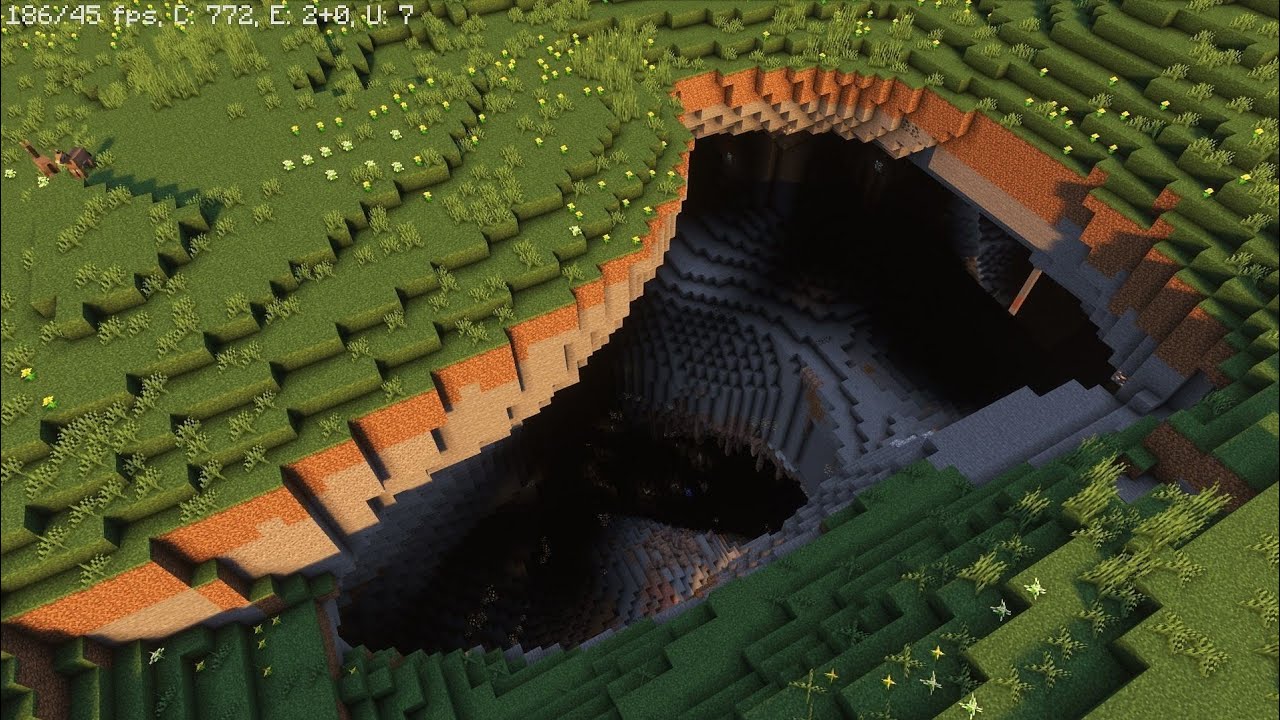 I Found Very Deep Cave In Minecraft 😧 |Minecraft survival gameplay ...