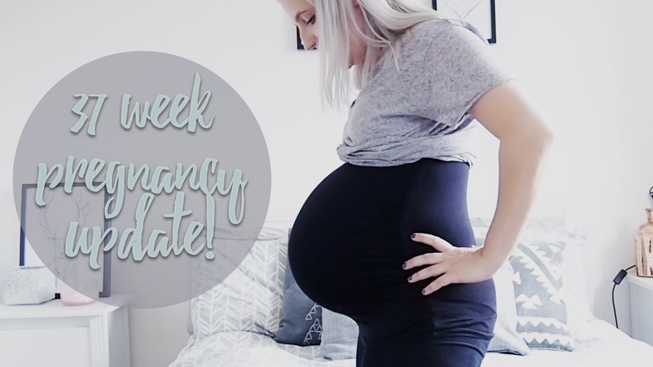 37 WEEK PREGNANCY UPDATE! YouTube