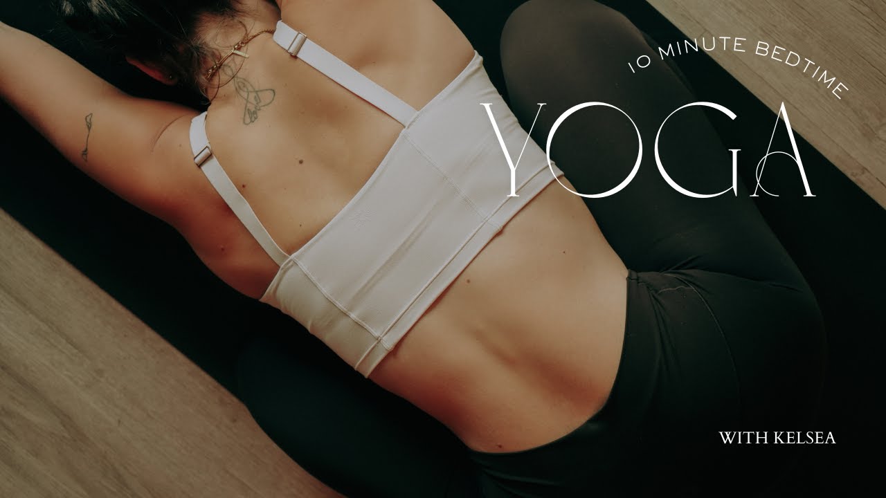 10 Minute Nighttime Yoga Routine for Sleep | Relaxing Bedtime Yoga