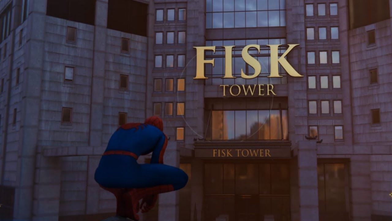 marvel spider man ps4 trump tower