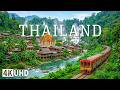 Peaceful Thailand 4K 🇹🇭 | Relaxing Music with Tropical Beaches and Lush Landscapes