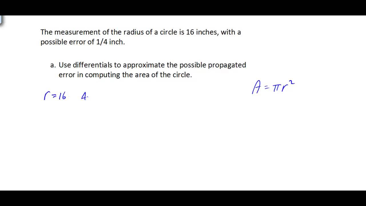 Differential Examples YouTube