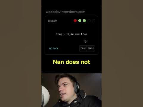 Can you do better than me at this JavaScript true or false game? I hope ...