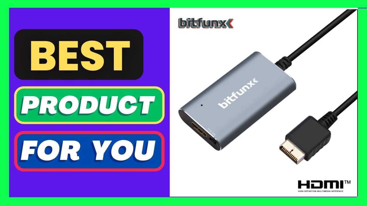 Bitfunx PS2 to HDMI™ Converter For PS2 PS1 PlaySta