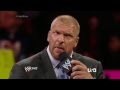 Triple H makes fun of fans