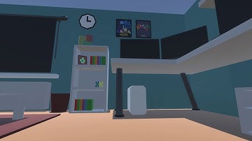 Low Poly Bedroom - Unity