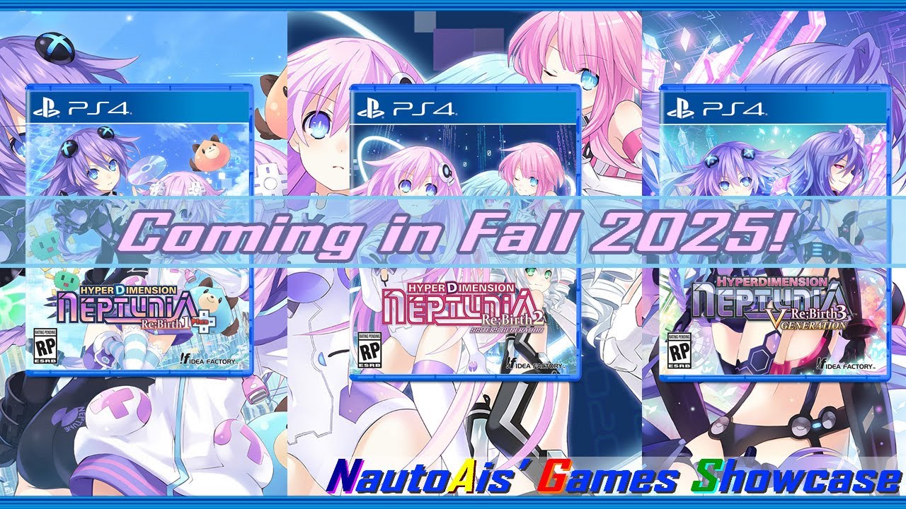 Neptunia: Re-Birth Trilogy - PlayStation 4 Release: Fall 2025 and also a theory